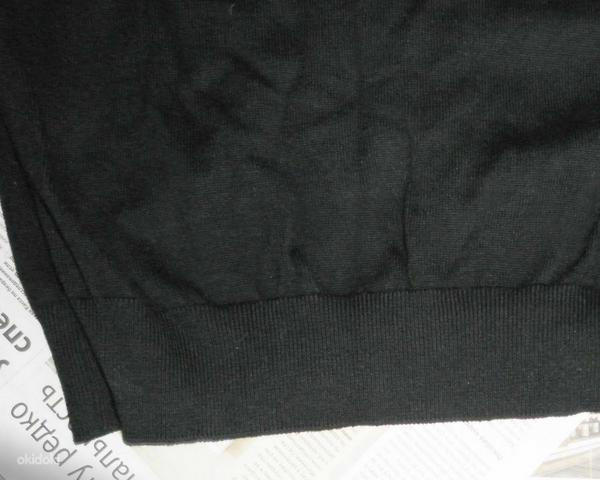 Мужской черный джемпер из 100% хлопка, размер XL, новый (фото #8)