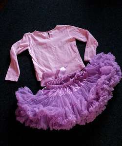 Armas komplekt -TuTu kohev seelik+ pluus (122/128) (7 foto / 8)