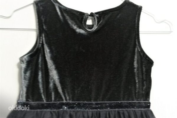 Lindex нарядное серебристо- серое платье (98/104) (фото #6)
