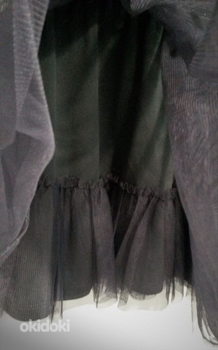 Lindex нарядное серебристо- серое платье (98/104) (фото #5)