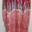 Праздничное розовое диско-платье с пайетками (L) (фото #4)