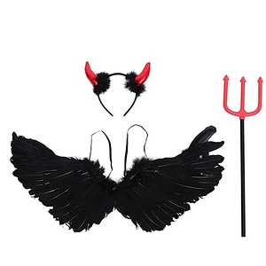 Must Devil uus karnivali komplekt, 3 osa (8 foto / 9)