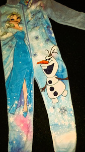 Disney Frozen pehme fliisi kombee, 98-104, uus (6 foto / 10)