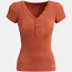 НОВЫЙ! GUESS оранжевая блузка, XS-M (фото #1)