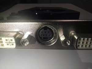 Graphics Card TV-Out(7 pin Mini DIN) to HDTV RCA Component (4 foto / 4)