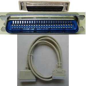SCSI HD/HPDB50 Centronics/Cent/CN50pin Male~M External Cable (2 foto / 3)