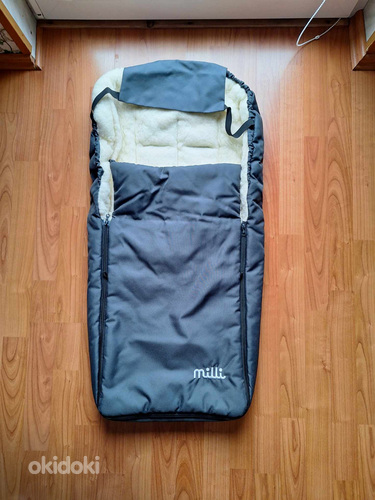 Продается мешок в коляску Milli с шерстяной подкладкой (фото #1)