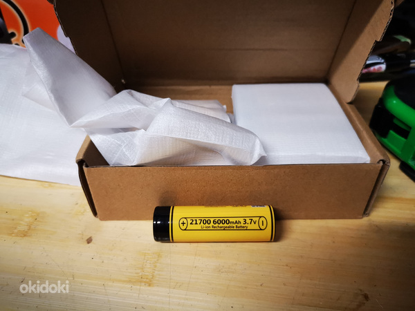 LiitoKala litium ion accu 21700 3.7V 6000 mAh