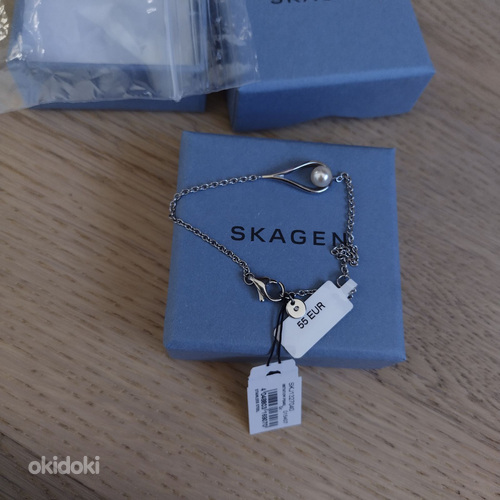 Ожерелье и браслет skagen Agnethe (фото #4)