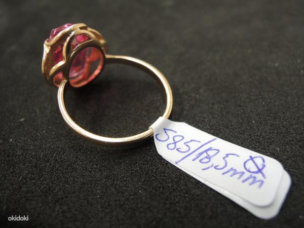 Золотое кольцо 585 проба (№L523) (фото #2)
