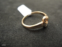 Золотое кольцо с бриллиантом 585 проба (№L537)