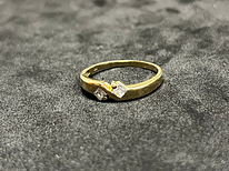 Золотое кольцо 585 проба (№K49)