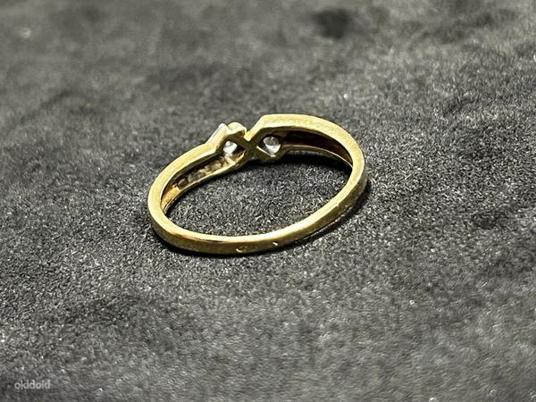 Золотое кольцо 585 проба (№K49) (фото #2)