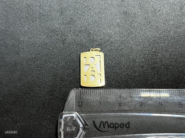Kuld ripats 375 proov (№K178) (foto #3)