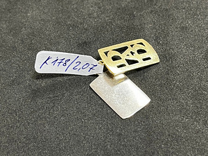 Kuld ripats 375 proov (№K178) (4 foto / 5)
