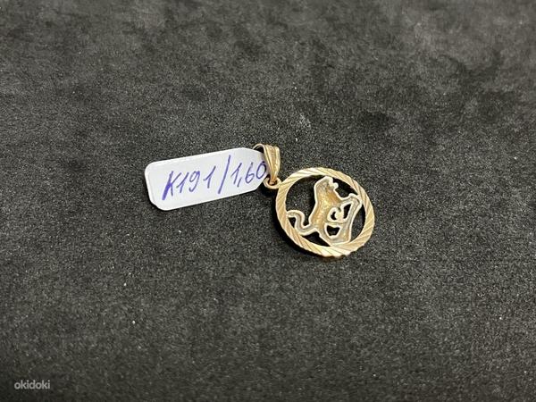 Kuld ripats 585 proov (№K191) (foto #4)