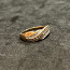 Kuld sõrmus teemandiga 585 proov (№K204) (foto #1)