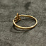 Золотое кольцо с бриллиантом 585 проба (№K207) (фото #3)