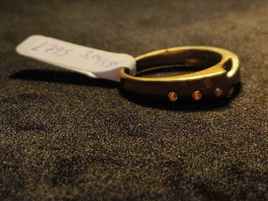 Kuld sõrmus 585 proov (№L795) (2 foto / 5)