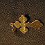 Золотой крест 585 проба (№L835) (фото #3)