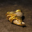 Золотой Кулон с бриллиантами 750 проба (№L847) (фото #4)