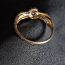 Золотое кольцо с бриллиантом 585 проба (№L892) (фото #4)