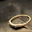 Kuld sõrmus teemandiga 585 proov (№L903) (foto #2)