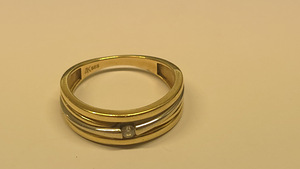 Kuld sõrmus 585 proov (№L1313) (2 foto / 6)