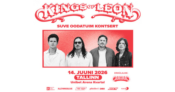 King of Leon fännitsooni pilet 3tk