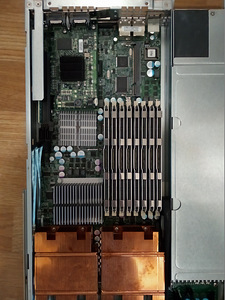 Server Supermicro-1U-SC-808T-780B-1U-dual-board (2 foto / 2)