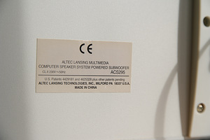Колонки altec Lansing 2.1 (6 фото из 7)