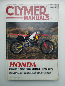 Honda CR125 CR250 manual