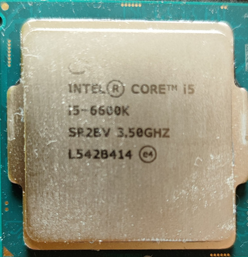Intel i5-6600K 3,5 ГГц четырёхъядерный