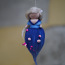 Лесная фея, кукла из шерсти, ручная работа, 17 см (фото #1)