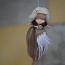 Лесная фея, кукла из шерсти, ручная работа, 17 см (фото #1)