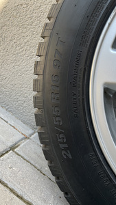 16" VOLVO orig. veljed koos Kumho Wintercraft naastrehvidega (2 foto / 6)