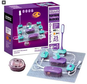 Laste elektrooniline konstruktor Science Education - 48 skem (8 foto / 8)