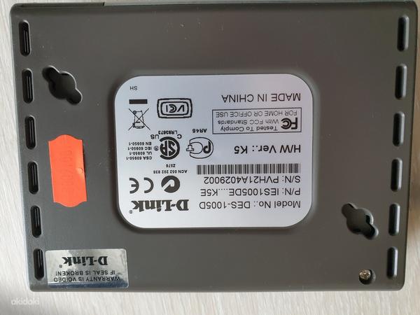 Коммутатор (Switch) D-Link DES-1005D (фото #3)