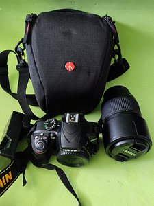 Nikon D3400 ja Tamron objektiiv