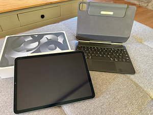iPad Air 5 WI-FI / LTE+ Apple pencil + klaviatuuriümbris (2 foto / 3)