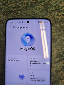 Honor 200 5g Magic 9.model 2025a. (2 foto / 6)