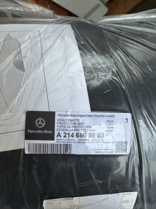 Mercedes benz w214 e class pagasiruumi matt. Uus (1 foto / 1)