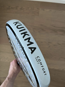 Täiskasvanute padelireket KUIKMA Comfort Soft, hall/kollane (4 foto / 4)