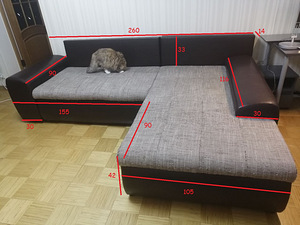Угловой диван (1 фото из 10)