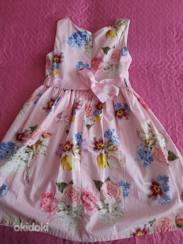 Нежное платье для девочки 128. (фото #4)