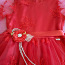 Праздничное красное платье 134 (фото #2)
