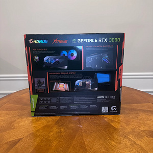 AORUS GeForce RTX 3090 XTREME WATERFORCE 24GB (7 foto / 7)