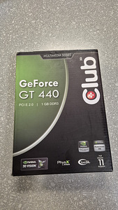 Видеокарта GeForce GT440 1GB (1 фото из 1)