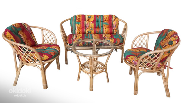 Комплект мебели из ротанга Hawaii Set Rattan furniture (фото #4)