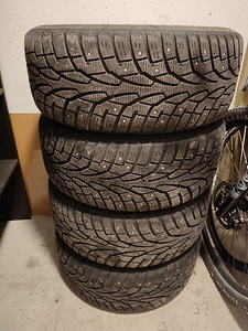 Audi/Škoda valuveljed 16 tolli, peal naastrehvid (2 foto / 6)